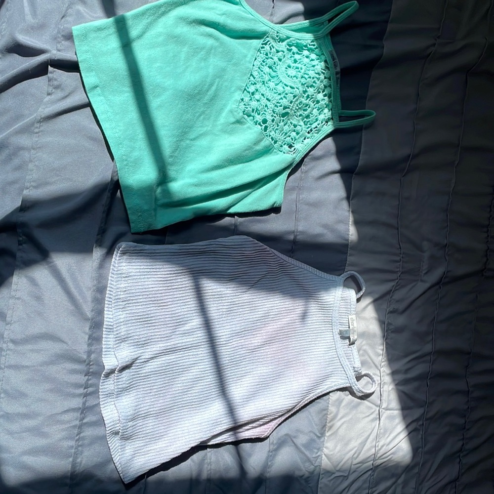 Two crop tops